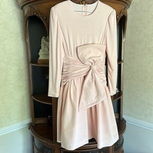 Gorgeous lady M no. Providence RI pink dress with large bow